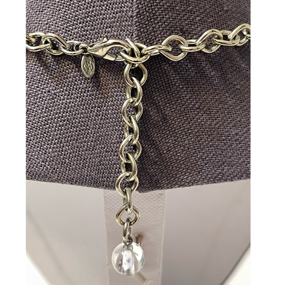 ❤️ Vintage Premier Designs ‘Crystal Clear’ Chandelier Statement Necklace - Picture 5 of 7